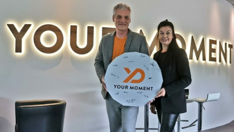 Gabi Krieger-Wolf, Your Dome, Schwaz, im Bild mit Axel Krieger-Wolf (Bild: Birbaumer Johanna)
