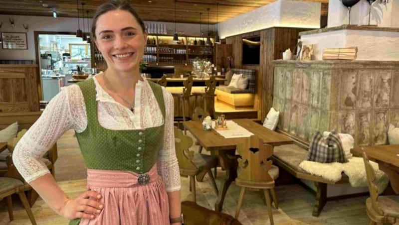 Johanna Dornauer, Almgasthof Griesneralm, Kirchdorf (Bild: zoom.tirol)
