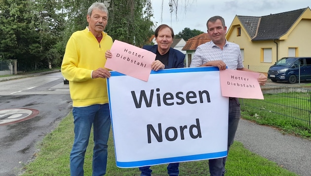 Bürgermeister Weghofer will die umstrittenen Siedlungen in Wiesen halten und warnt vor einem „Hotterdiebstahl“. (Bild: Christoph Miehl)
