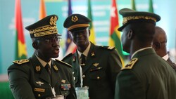 Senegals Militär bei dem ECOWAS-Gipfel (Bild: AFP)