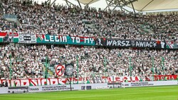 Die gefürchteten Legia-Fans machen sich nächste Woche auf den Weg nach Wien. (Bild: GEPA pictures)