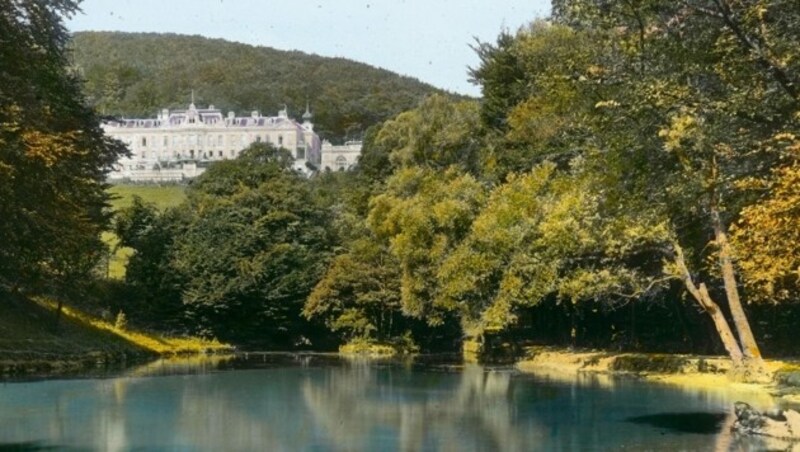 Das idyllische Schloss Cobenzl - leider wurde es abgerissen. (Bild: www.picturedesk.at)