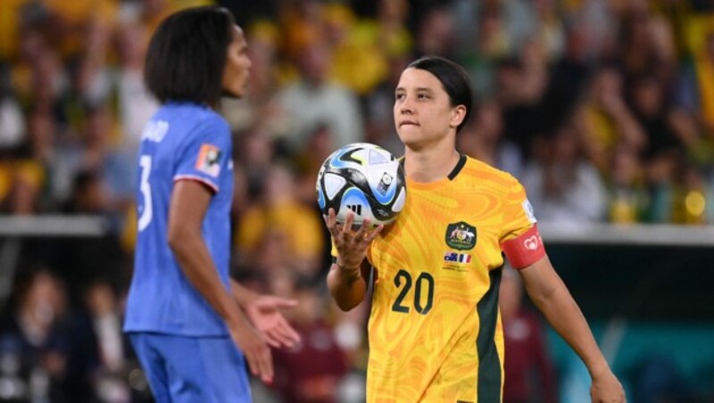 Australische Superstar Sam Kerr (Bild: APA/AFP/FRANCK FIFE)