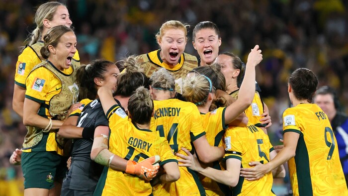 Australien steht erstmals in einem WM-Halbfinale.