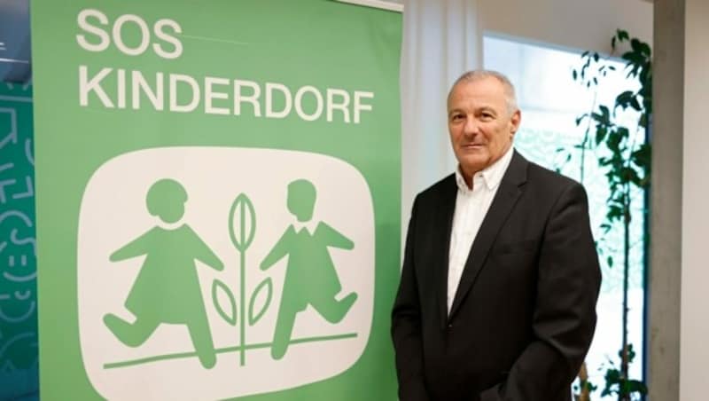 Erwin Roßmann leitet das SOS-Kinderdorf in Wien. (Bild: Holl Reinhard)