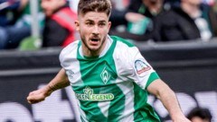 ÖFB-Legionär Romano Schmid musste mit Werder Bremen im Pokal die Segel streichen. (Bild: APA/AFP/Axel Heimken)