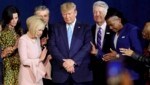 Die evangelikalen Christen verehren Donald Trump und beten regelmäßig für seine Wiederwahl. (Bild: AP)