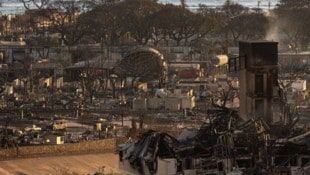 Waldbrände auf Hawaii im August 2023 (Bild: APA/AFP/Yuki IWAMURA)