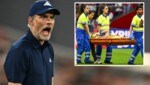 Thomas Tuchel und der verletzte Wunschkandidat Geronimo Rulli (Bild: AFP, krone.at-grafik)