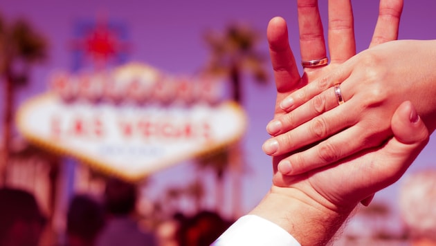 Heiraten in Las Vegas? Möglich und rechtlich gültig, wenn man einige Dinge beachtet. (Bild: © SherylRomaPhoto)