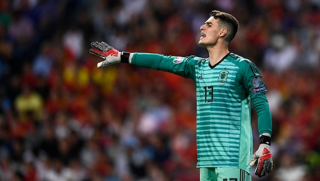 Kepa Arrizabalaga (Bild: APA/AFP/OSCAR DEL POZO)