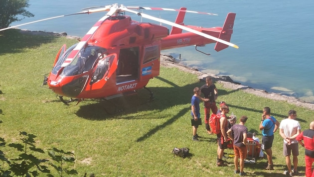 Hubschrauber und Bergrettung Oberösterreich waren am Sonntag so oft wie schon seit Jahren nicht mehr im Einsatz. (Bild: Fellner Klemens)