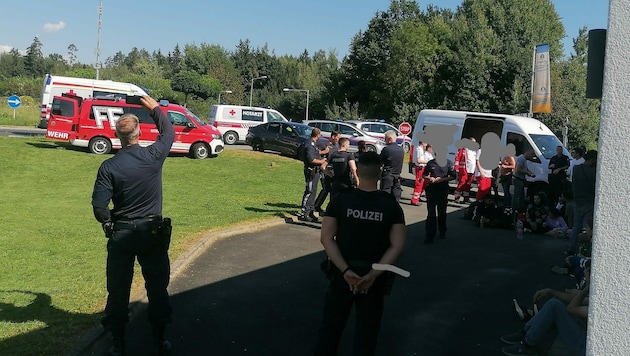 In Mooskirchen endete die Flucht des Schleppers. (Bild: FF Söding)