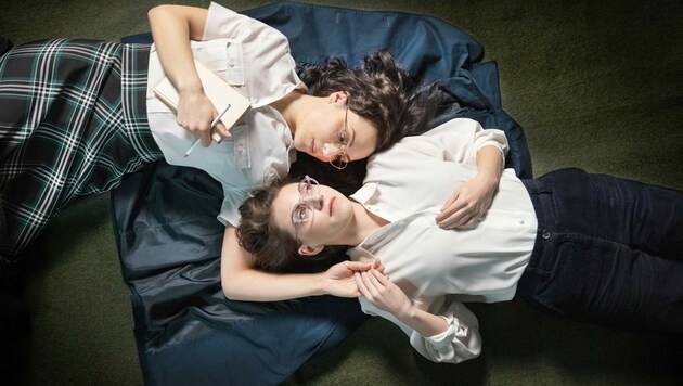 Jasmina Sakr und Tamara Pascual überzeugten in „Briefe an Ruth“ (Bild: Reiner Riedler)