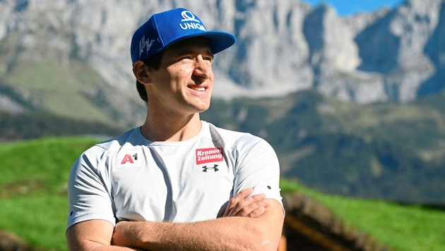 Matthias Mayer genießt den Sommer. (Bild: BARBARA GINDL / APA / picturedesk.com)