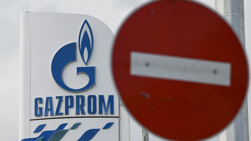 Following Gazprom's supply freeze, the wholesale gas price rose briefly, but quickly returned to the level prior to the announcement. (Bild: AFP)