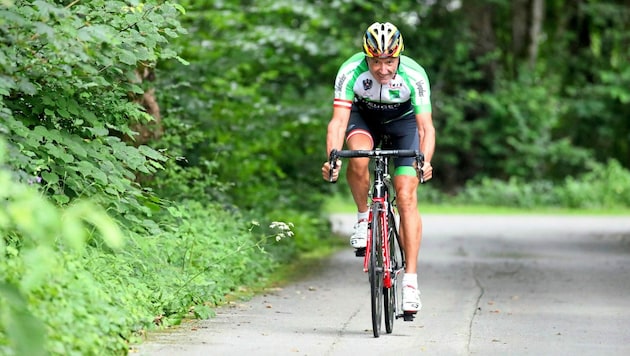 Zu jeder Zeit am Rad: Gottfried Hinterholzer. (Bild: Andreas Tröster)