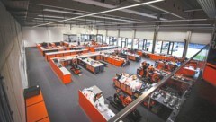 Die „Krone“ bekam tiefe Einblicke in das Werk von KTM. (Bild: Krone)