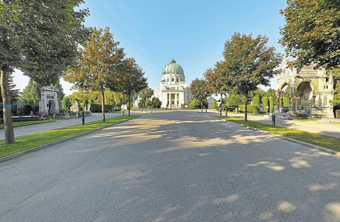 Das Konzert auf dem Zentralfriedhof erfreut sich größter Beliebtheit.