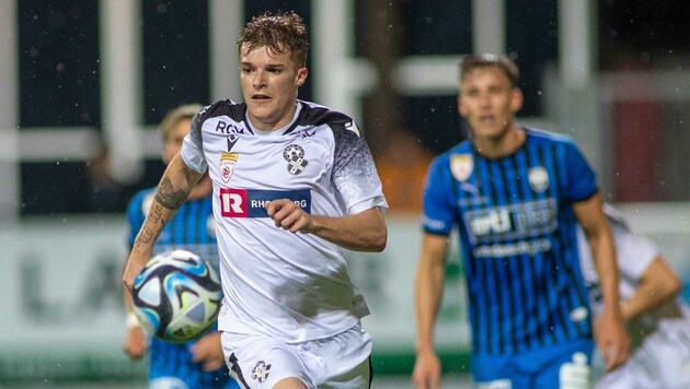 Luki Brückler glänzt im Ländle. (Bild: GEPA pictures/ Manuel Binder)