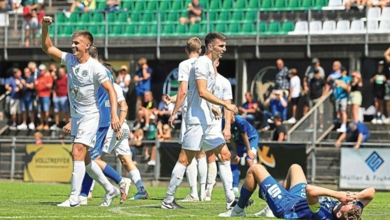 Hat DSV Leoben auch beim Hit in Ried die Hände oben? (Bild: GEPA pictures)