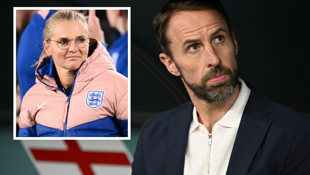 Sarina Wiegman, Gareth Southgate