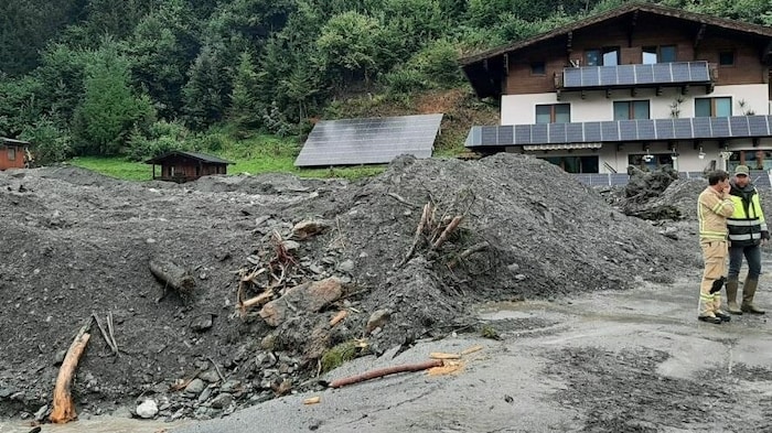 Das Unwetter führte zu schweren Schäden.