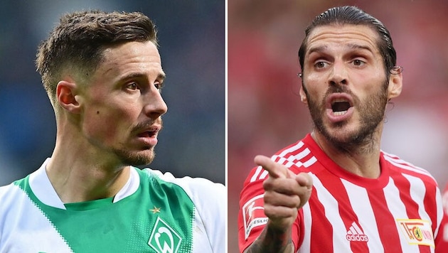 Kapitäne: Marco Friedl und Christopher Trimmel. (Bild: GEPA pictures, krone.at-kreativ)