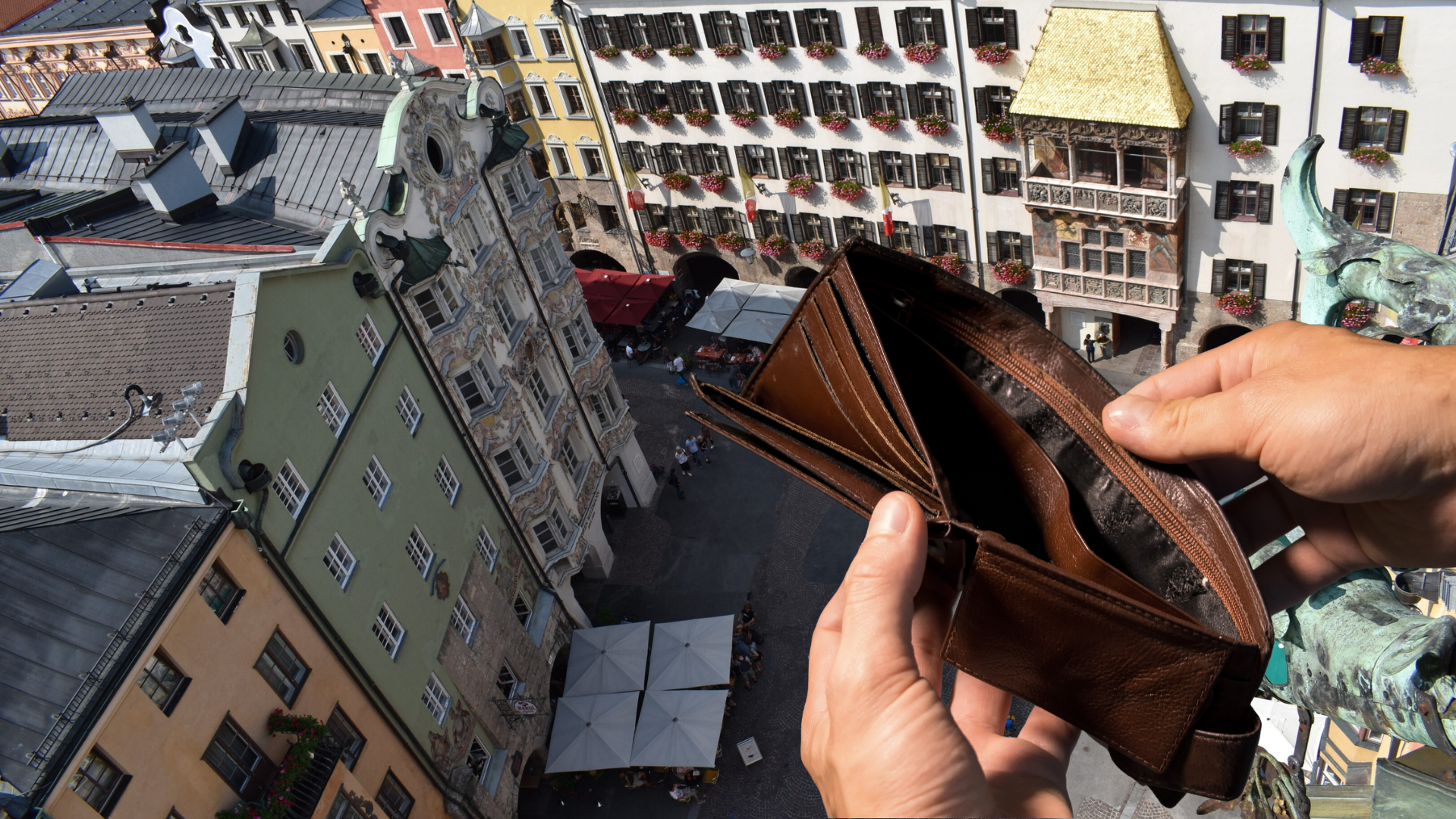 In Sachen Schuldenstand gibt es für Innsbruck düstere Prognosen. (Bild: Manuel Schwaiger/Krone Kreativ)