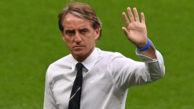 Roberto Mancini (Bild: APA/AFP/POOL/FACUNDO ARRIZABALAGA)