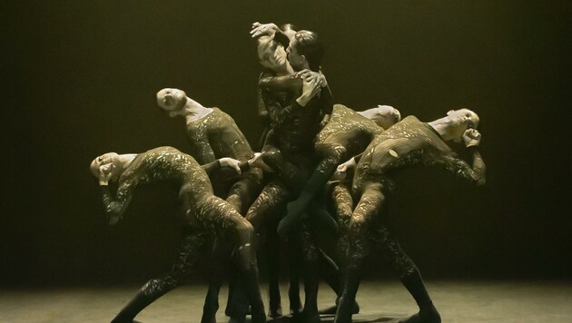 „Into the Hairy“ - eine sehenswerte Tanzperformance auf der Pernerinsel. (Bild: Katharina Jebb)