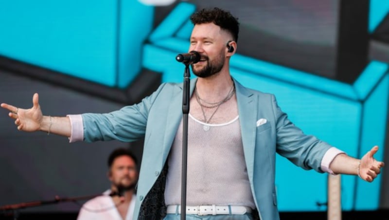 Sympathisches Stimmwunder: Calum Scott (Bild: APA/FLORIAN WIESER)