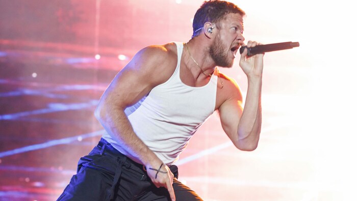 ID-Frontmann Dan Reynolds ist live immer auf Anschlag.