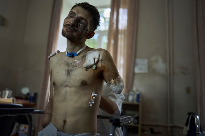 Andriy ist ein Luftaufklärungsoffizier der ukrainischen Armee mit dem Codenamen „Apostel“, der ...