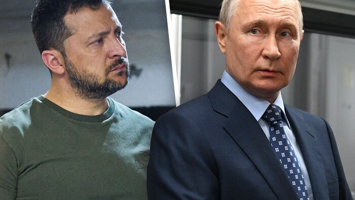 Wolodymyr Selenskyj vergleicht Wladimir Putin mit Adolf Hitler.