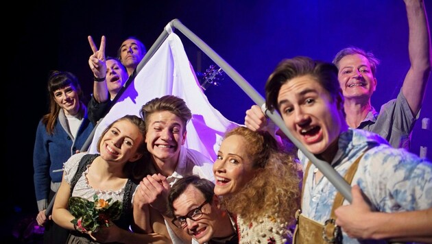 Diesen Sonntag wird auf der Burgarena die Rocky Horror Show aufgeführt. (Bild: Mike Fried)