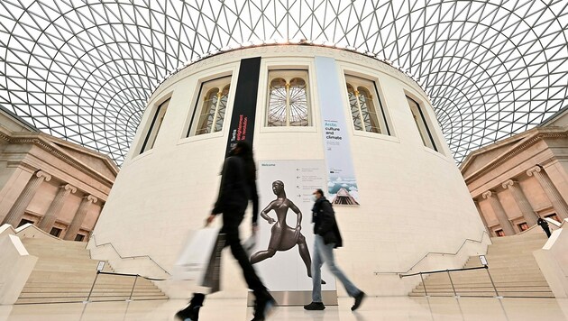 Das British Museum in London ist eines der größten und bedeutendsten kulturgeschichtlichen Museen der Welt. (Bild: APA/AFP/JUSTIN TALLIS)