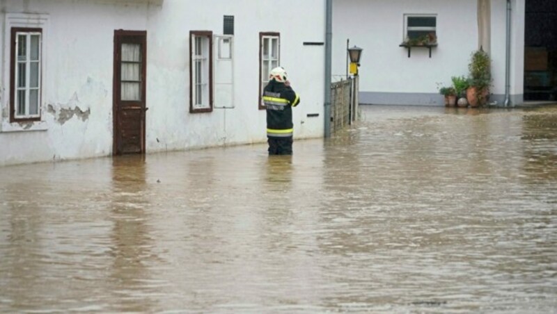 Anfang August standen Teile der Südsteiermark unter Wasser. (Bild: Sepp Pail)