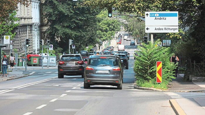 Der Verkehr in der Bergmanngasse soll neu geregelt werden.