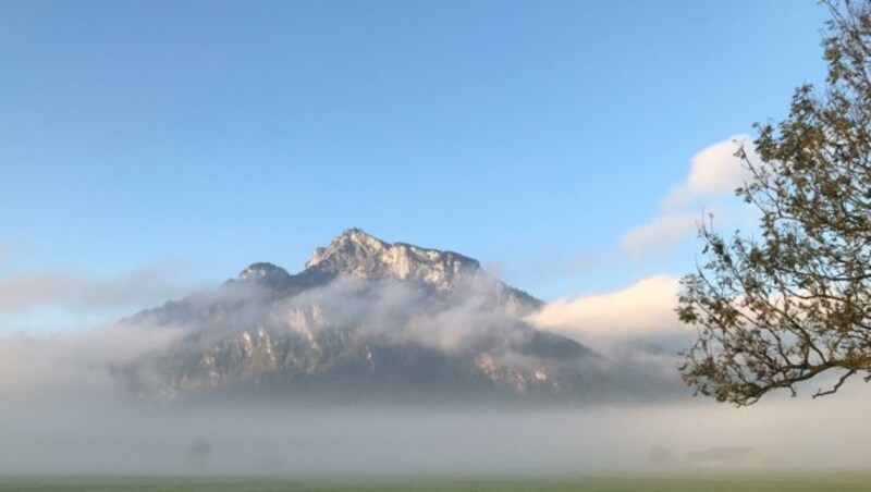 An der Ostseite des Untersbergs liegt die Toni-Lenz-Hütte (Bild: Siegfried Primehsnig)