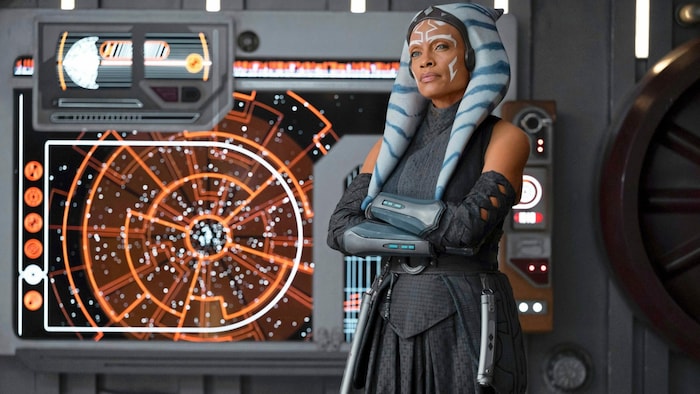 Rosario Dawson als Ahsoka.
