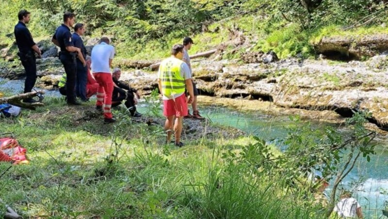 Hier passierte das Unglück. (Bild: Österreichische Wasserrettung LV Steiermark)