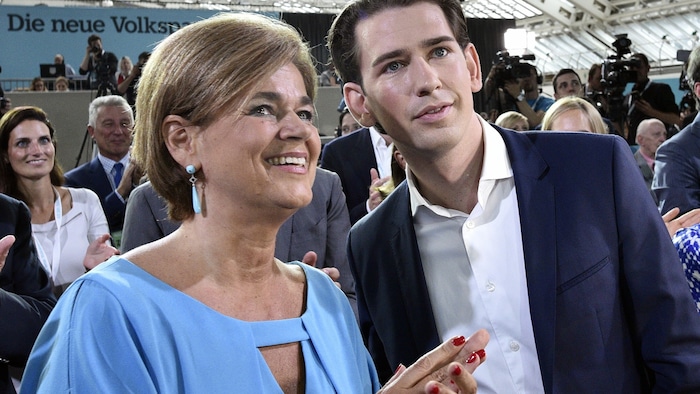 Bettina Glatz-Kremsner und Sebastian Kurz