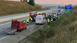 Der nächste tödliche Verkehrsunfall in Niederösterreich (Bild: FF Schrick)