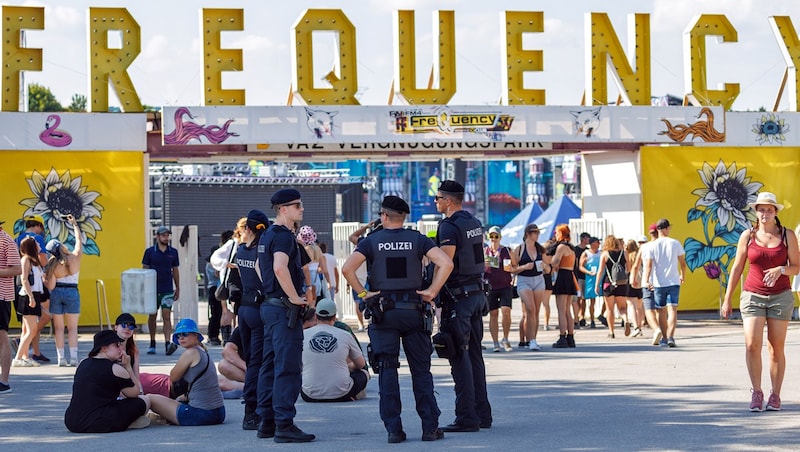 The Frequency Festival takes place in St. Pölten again from August 14 to 17. (Bild: APA/FLORIAN WIESER)