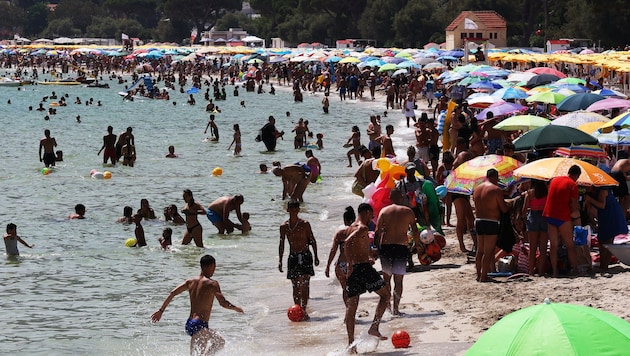 Italien und Frankreich stehen als Folge des menschengemachten Klimawandels vor einer neuen ...