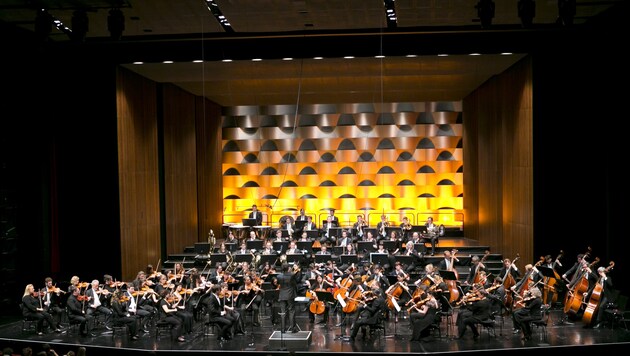 Das Symphonieorchester Vorarlberg. (Bild: Mathis Fotografie)