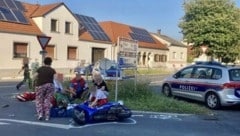 Die Unfallstelle in Horitschon (Bild: Schulter Christian, Krone KREATIV)