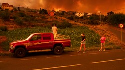 Auf Teneriffa wurden bereits über 11.000 Hektra Wald zerstört. (Bild: AP)