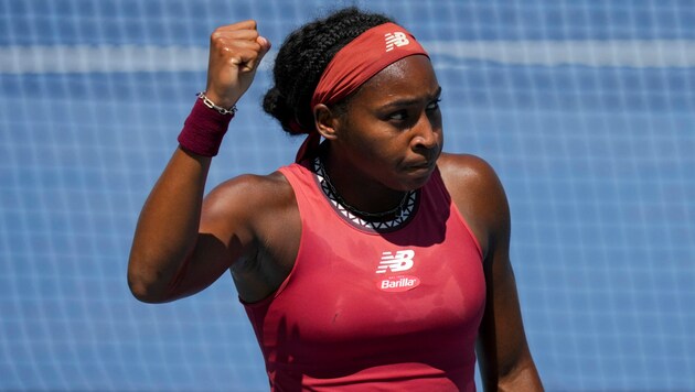 Coco Gauff (Bild: Copyright 2023 The Associated Press. All rights reserved.)